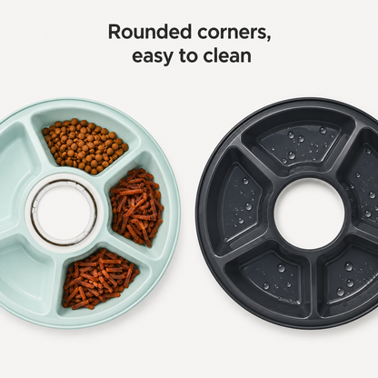 Automatic Pet Feeder with Timer for Dogs & Cats | Wuvpets