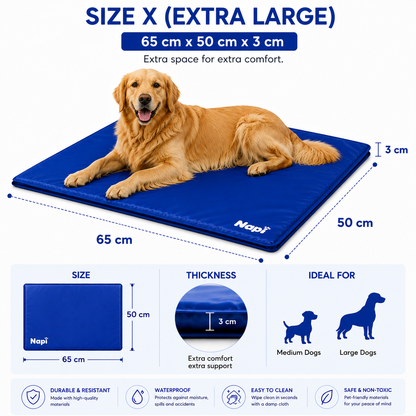 Premium Cooling Pet Mat — Instant Cool | Wuvpets