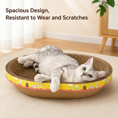 Corrugated Cardboard Cat Scratcher — Furniture Saver | Wuvpets