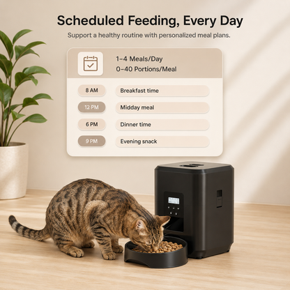 AutoPet Smart Programmable Feeder 2L | Wuvpets