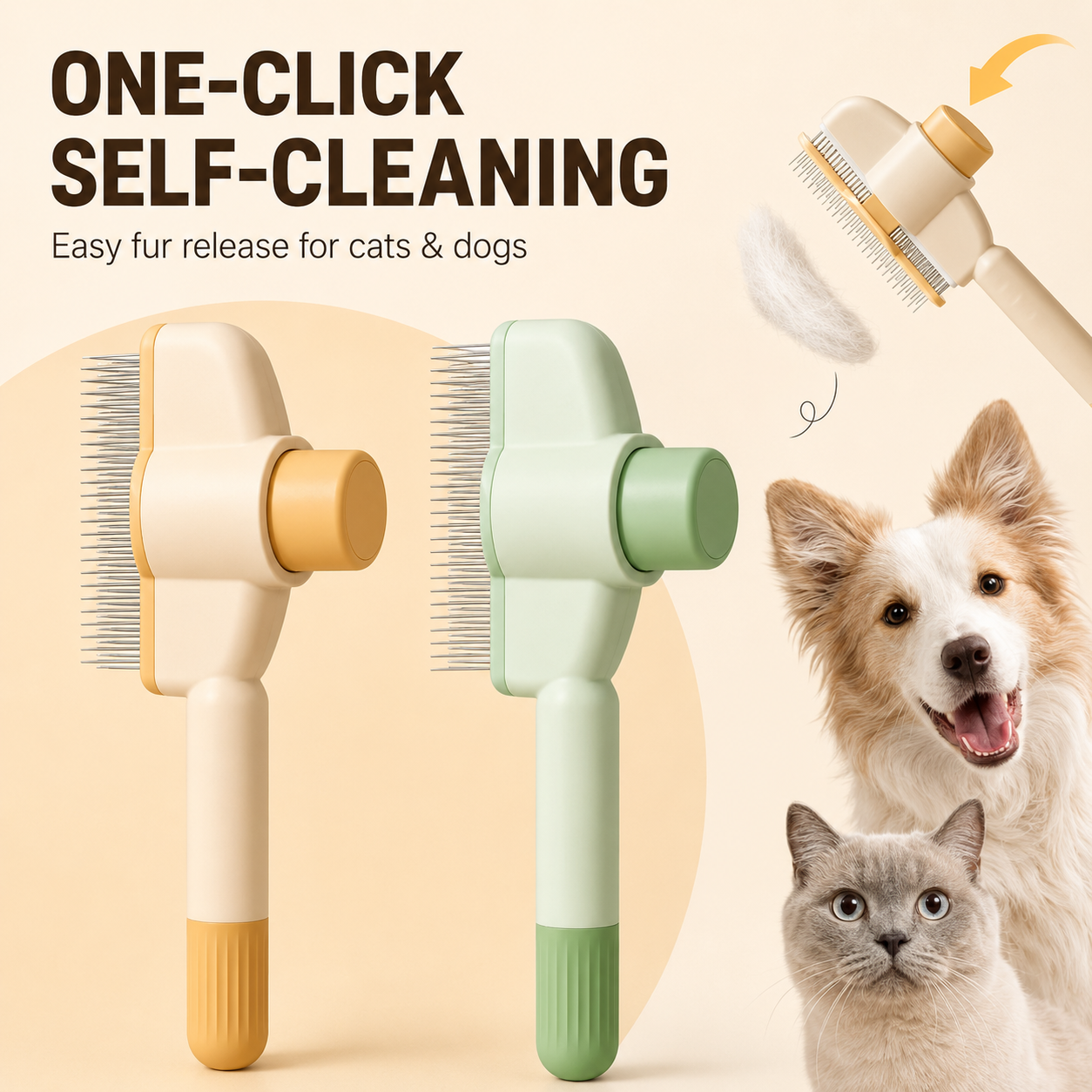 Pet Hair Removal Brush | Wuvpets