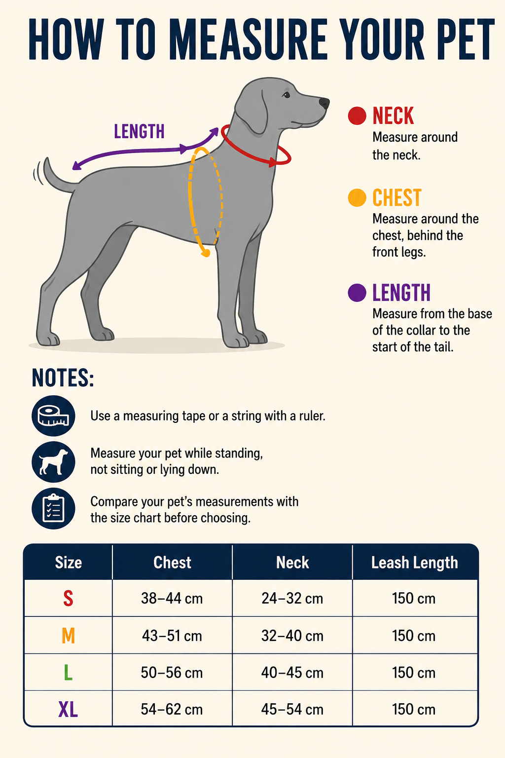 Secure Adjustable Dog Harness with Leash | Wuvpets