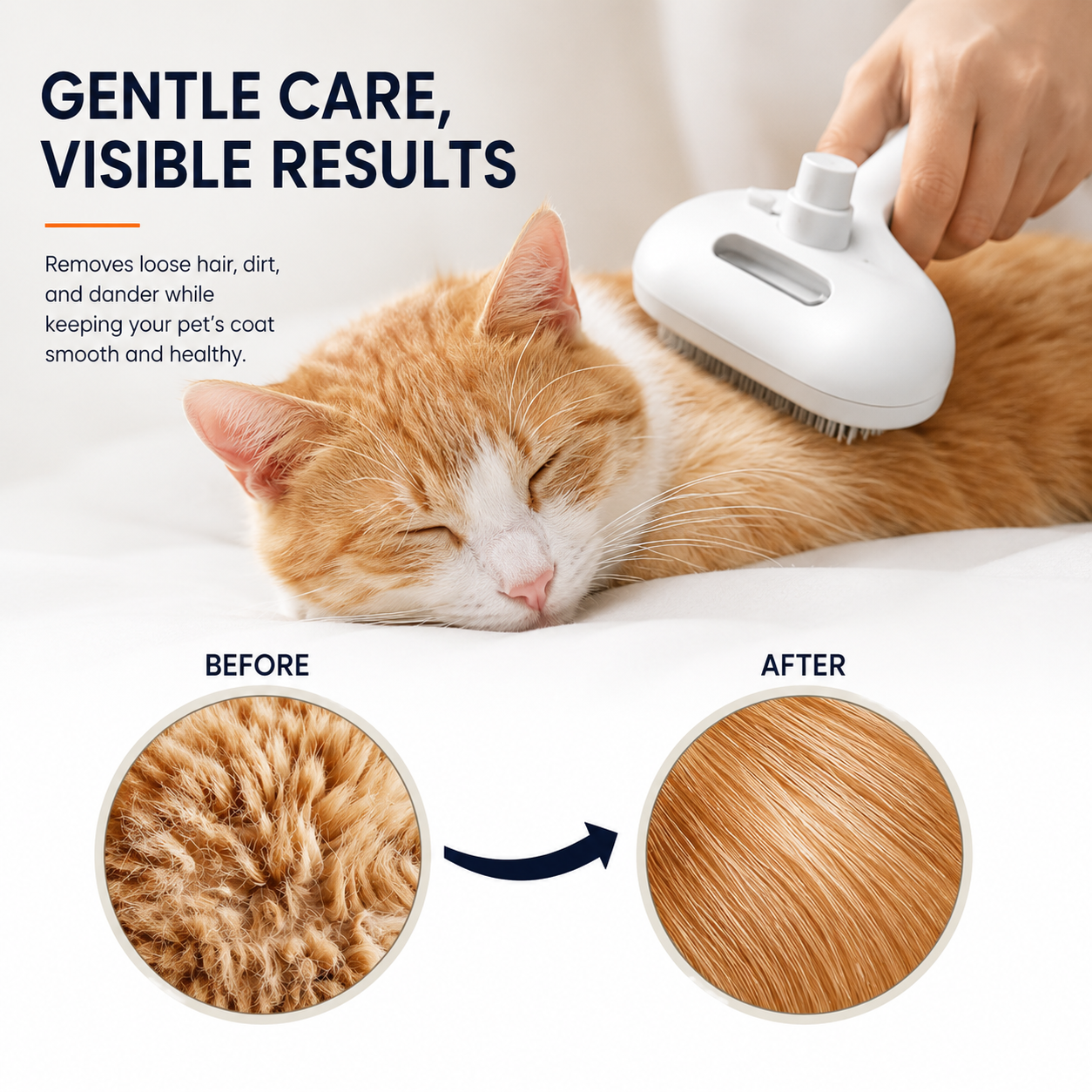 Steam Vaporizing Grooming Brush for Pets | Wuvpets