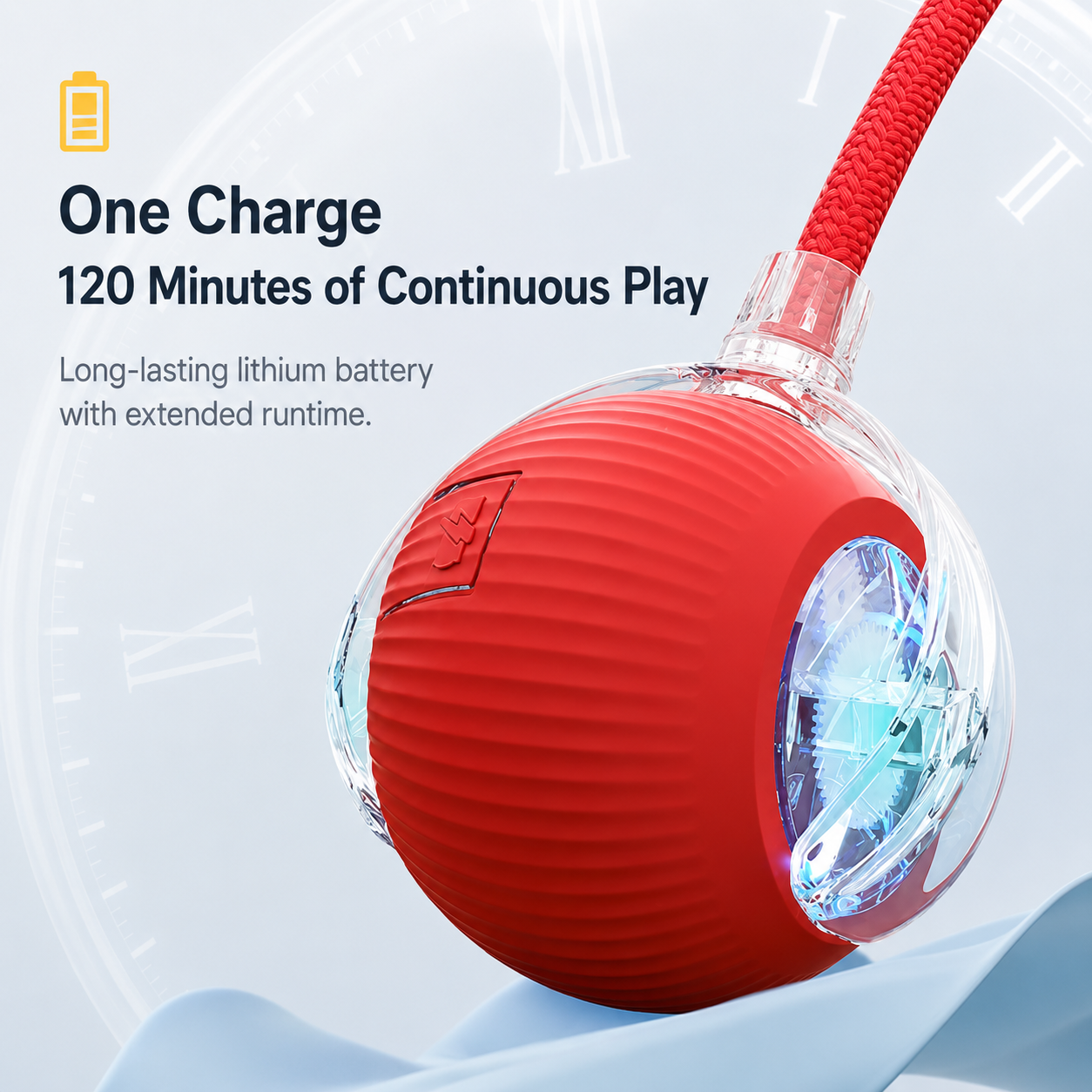 Smart Interactive Ball — 3 Modes Rechargeable for Pets | Wuvpets