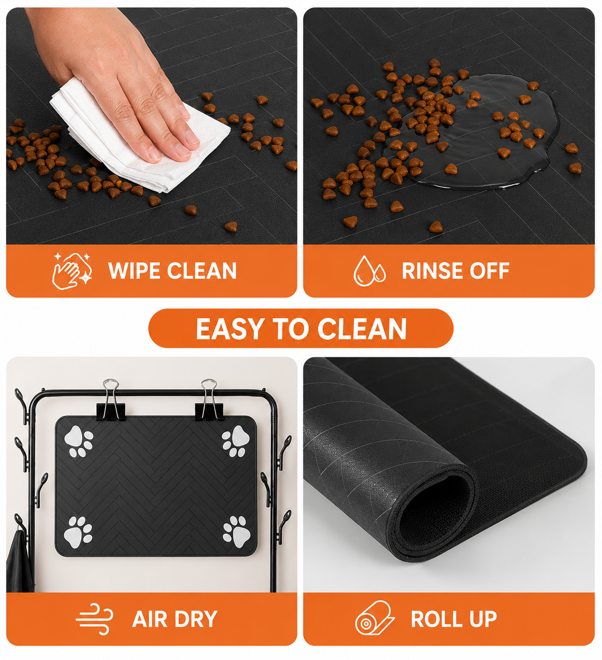Non-Slip Water-Absorbent Pet Mat | Wuvpets