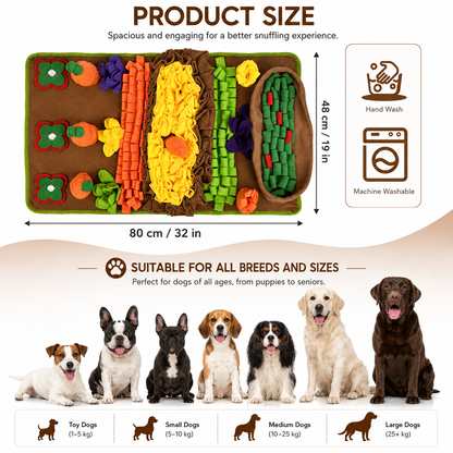 Snuffle Mat Slow-Feeder for Dogs | Wuvpets