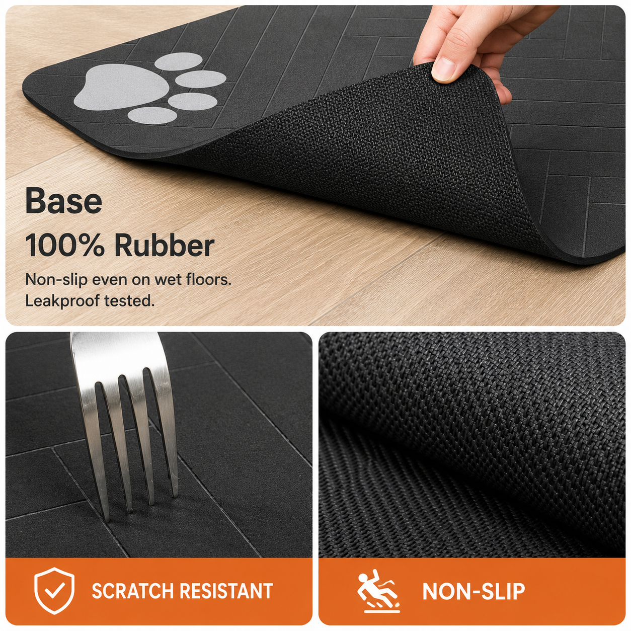 Non-Slip Water-Absorbent Pet Mat | Wuvpets