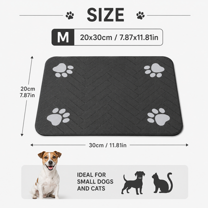 Non-Slip Water-Absorbent Pet Mat | Wuvpets
