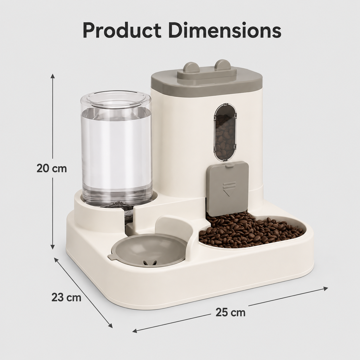 DuoFeed AquaPet 2-in-1 Automatic Feeder & Waterer | Wuvpets