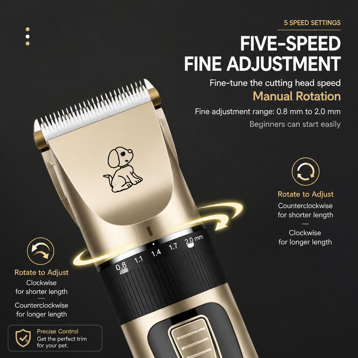 ProPet Cordless Pet Grooming Clipper Kit | Wuvpets
