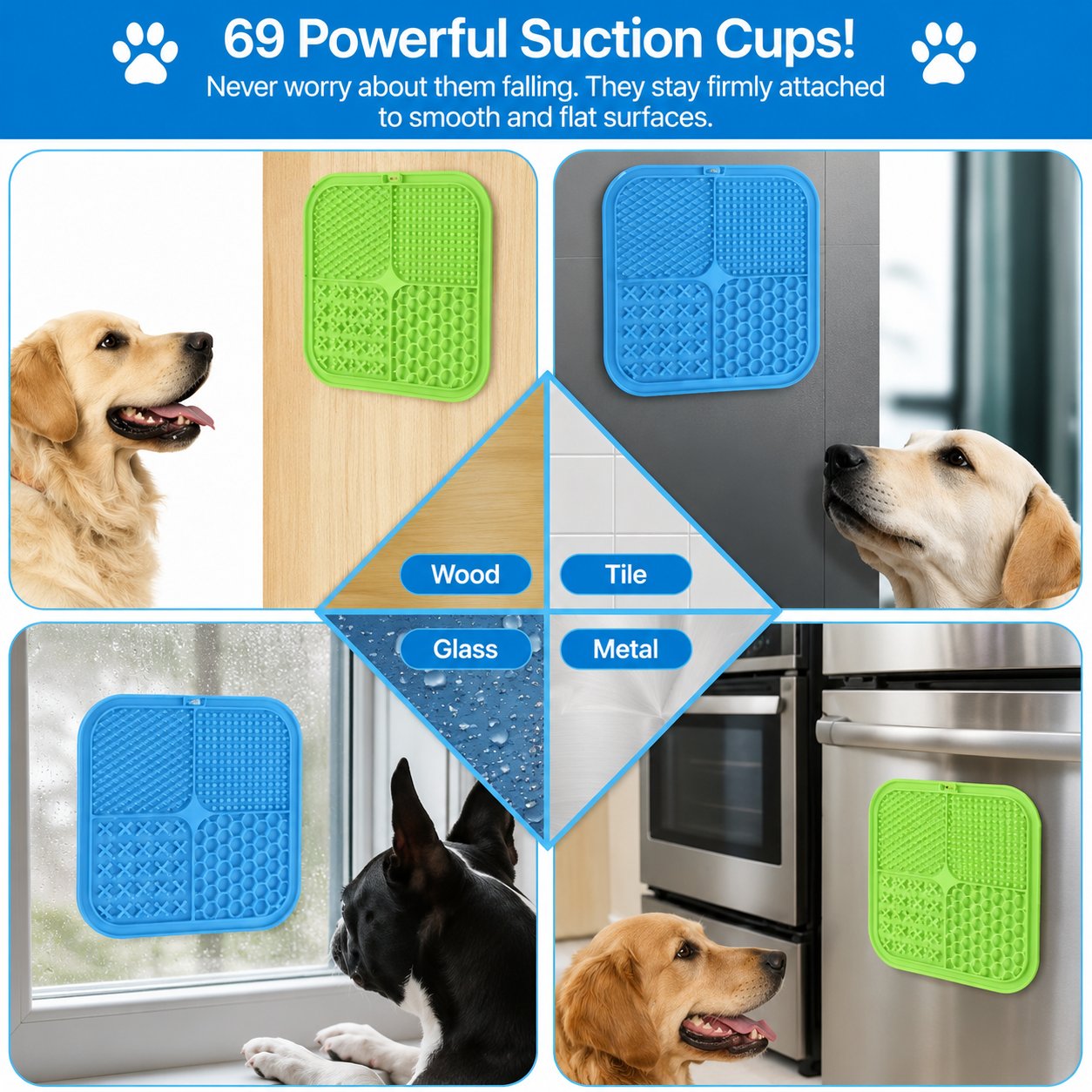 RelaxLick Interactive Calming Lick Mat | Wuvpets