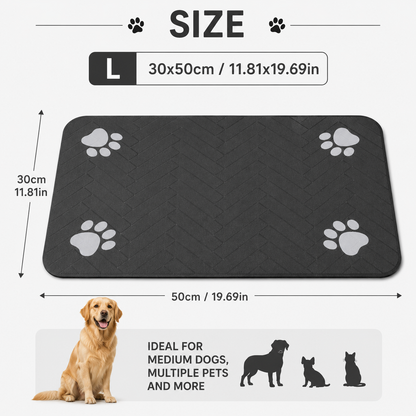 Non-Slip Water-Absorbent Pet Mat | Wuvpets