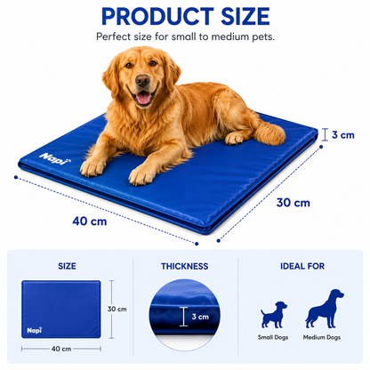 Premium Cooling Pet Mat — Instant Cool | Wuvpets