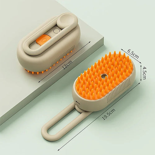 3-in-1 Steam & Massage Pet Brush | Wuvpets